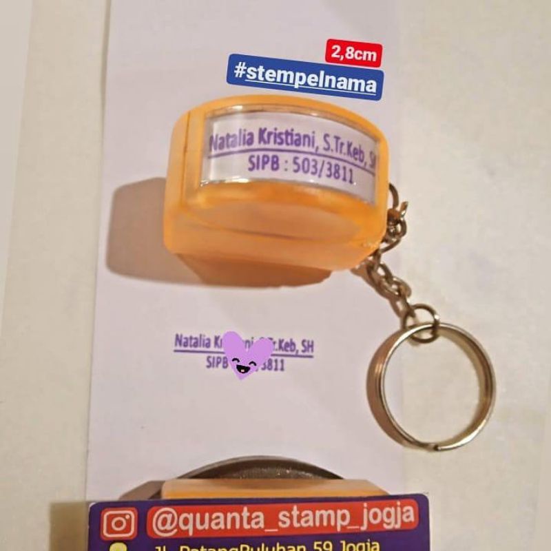 

stempel Nama dokter, perawat, apoteker