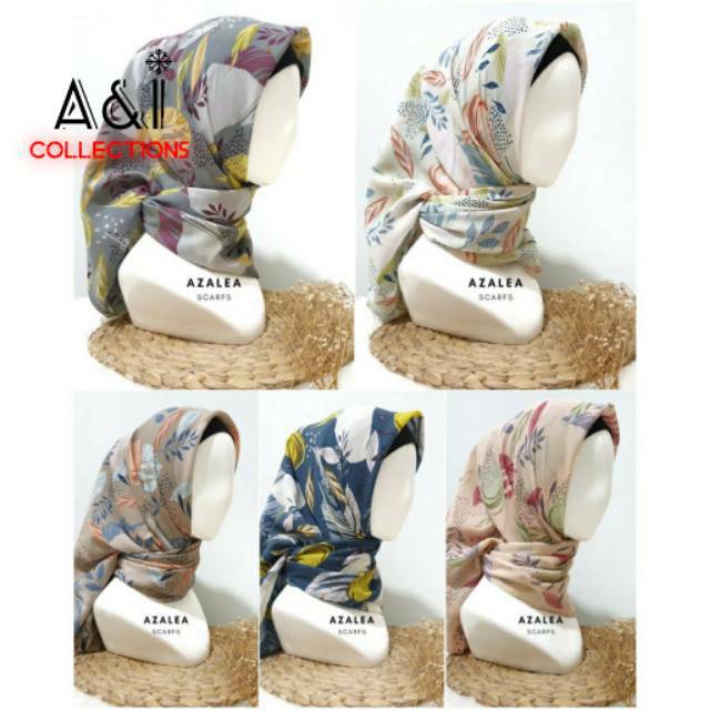 Bag Jilbab SegiEmpat Sifon Fine / Sifon Viney / Polycotton