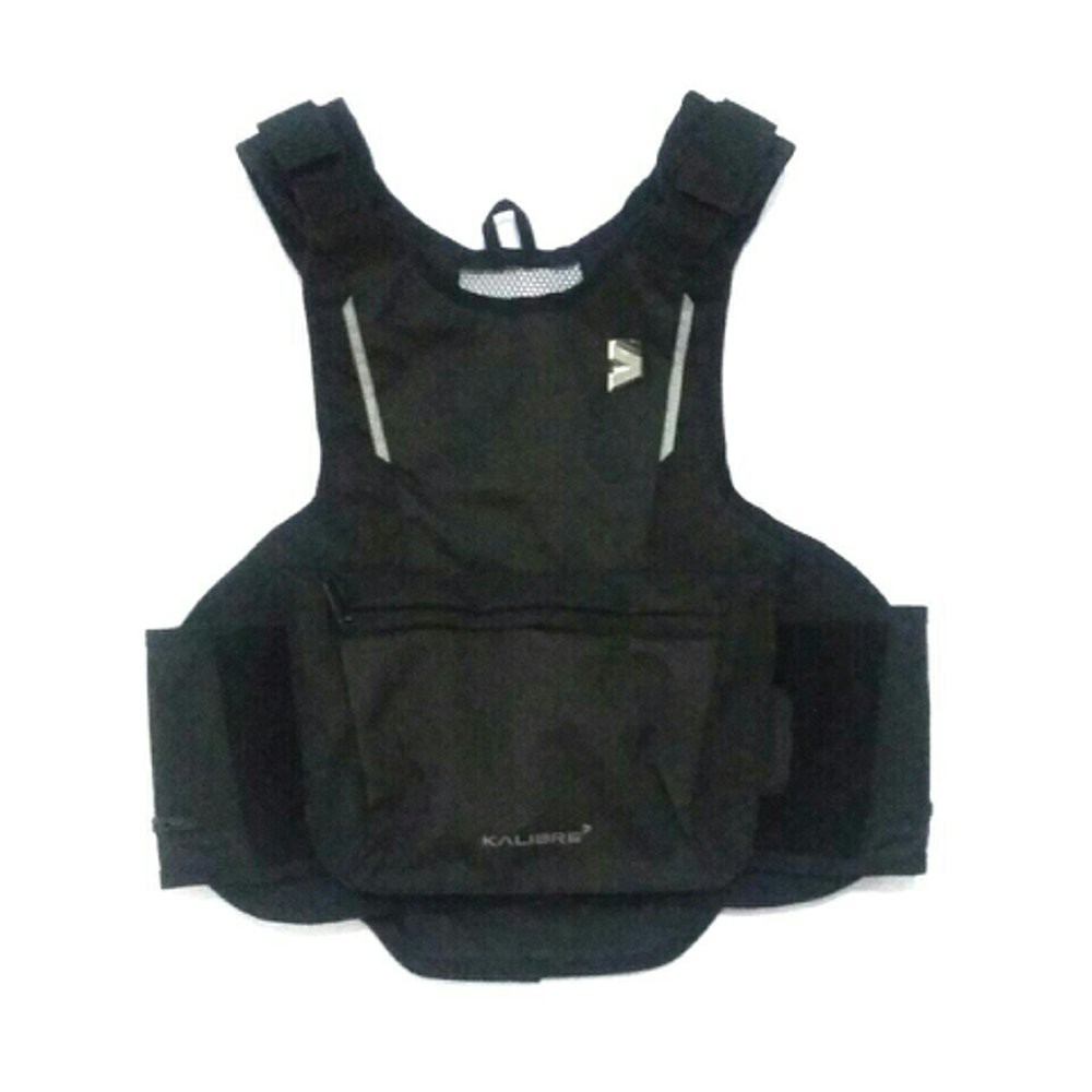 Kalibre Hyper Driver 02 Vest Rompi Body Protector Motor + Tas 970002-000 Hitam Limited