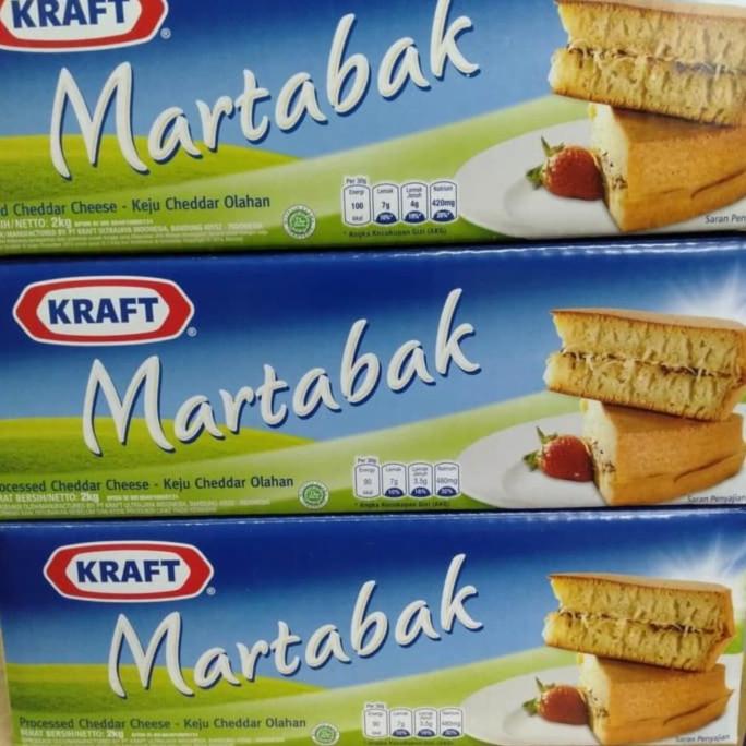 

BAYAR COD keju kraft martabak 2kg