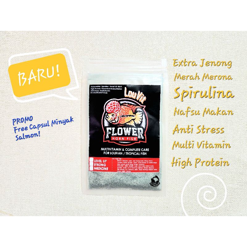 Louvit - Multi vitamin Ikan Louhan Jenong