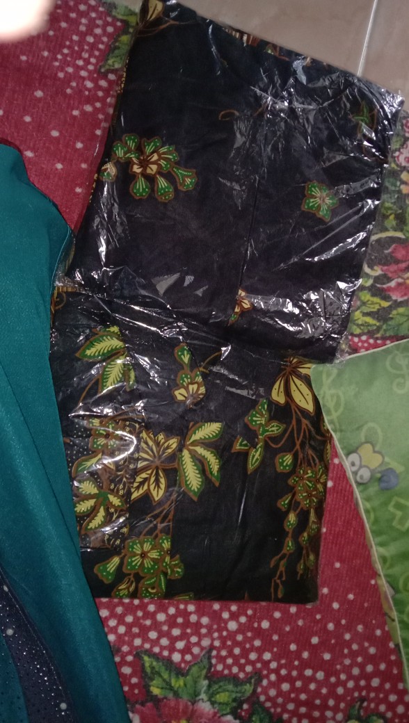 Maura Couple - Sania Ruffle Batik Couple Ori Ndoro Jowi Dnt Garansi