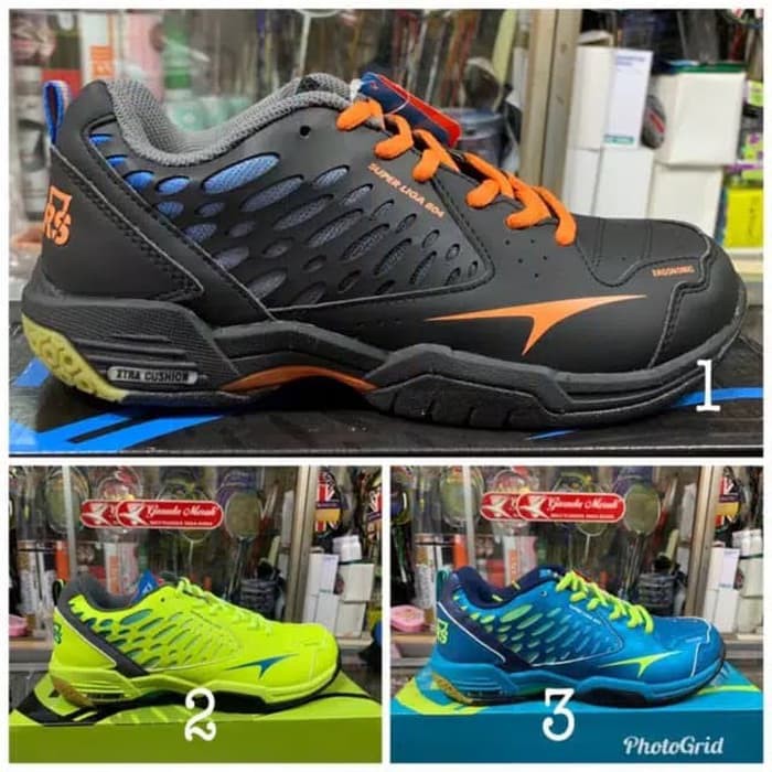 Sepatu Badminton RS Superliga SL 804 803 802 Original