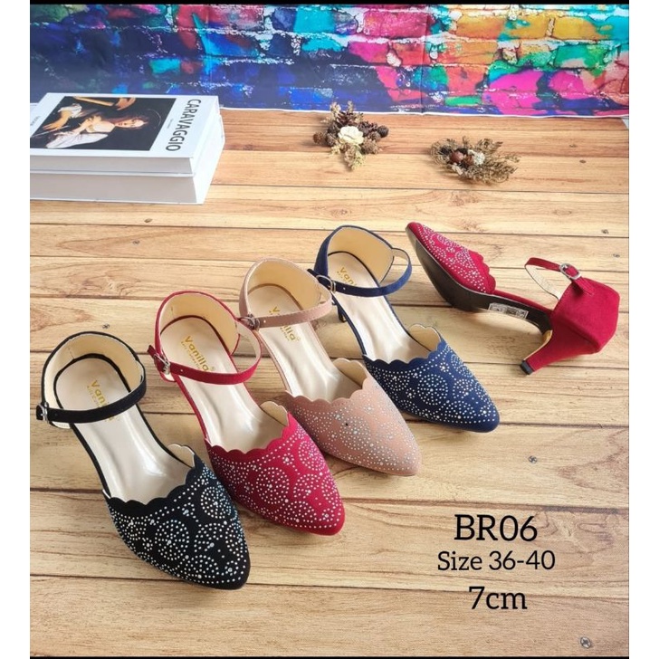 ABBUSHOES  BR 06 haig hell bapau tali berlin 7cm