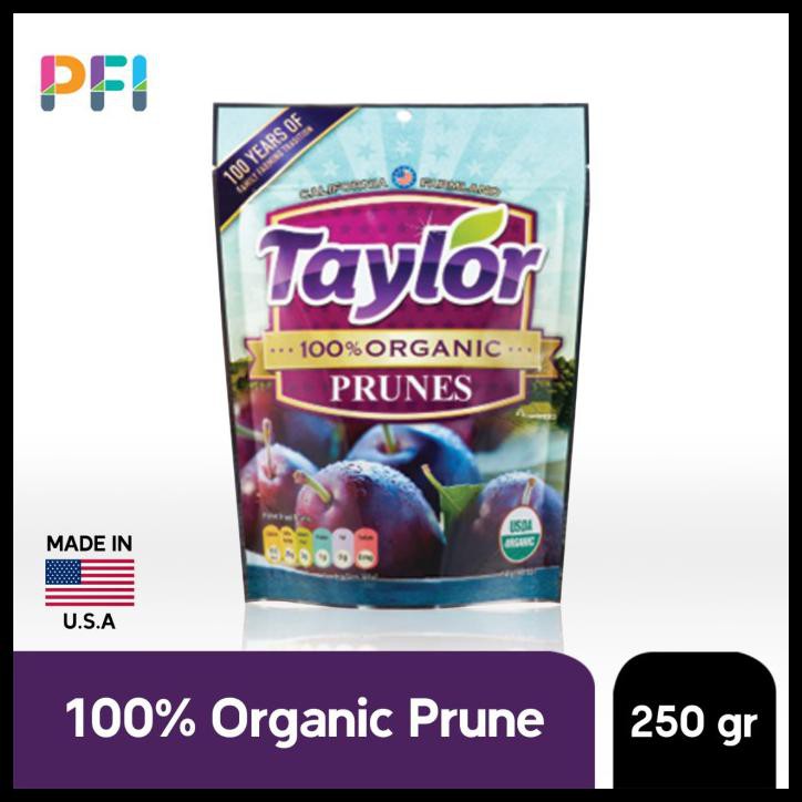 

Taylor Prunes 100% Organic Naturally Sweet 250G