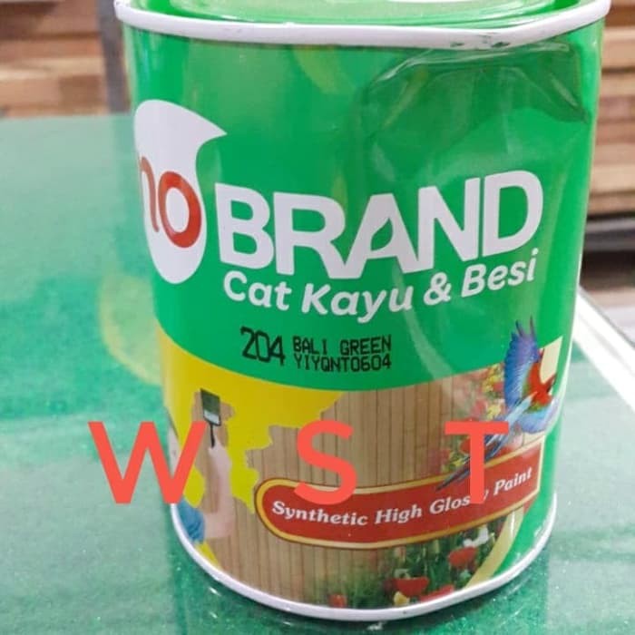 

Cat Minyak Kayu & Besi NO BRAND 08 L - Hijau BALI GREEN 204