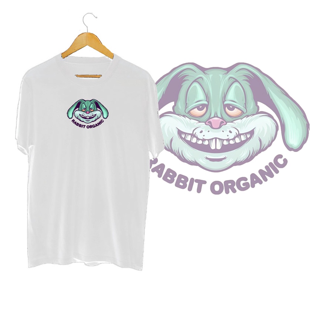 KAOS OVERSIZE RABBIT ORGANIC T-SHIRT