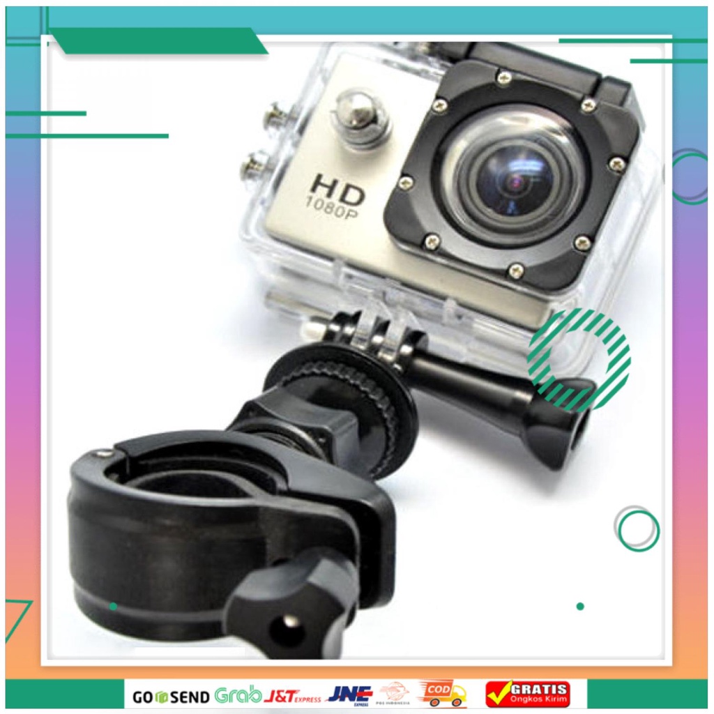 (BISA COD) FTIHSHPHandlebar Seatpost Roll Cage Mount 17-30mm GoPro /  Yi - XTGP01