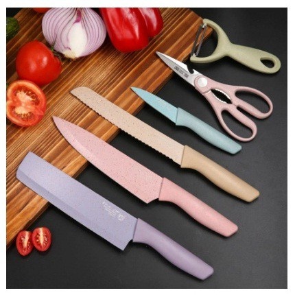 EVCRIERH ER 0278 SET PISAU 6 IN 1 Colorful