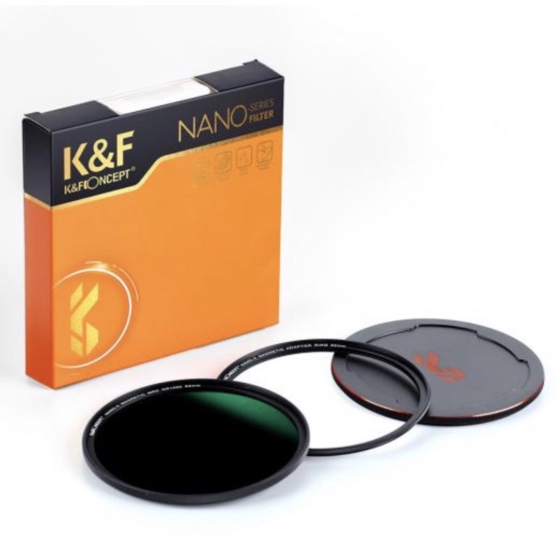 K&amp;F KNF Concept 72mm 72 mm Magnetic Nano X ND1000 ND 1000 Lensa Kamera Filter Lens Camera with Lens Cap - SKU.1760 - SKU 1.027.0345
