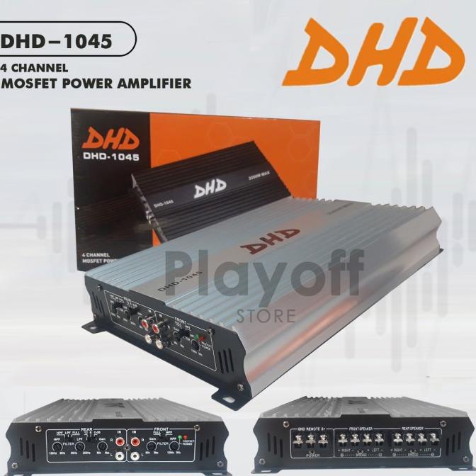 DHD Power Amplifier 4 Channel / DHD - 1045 Audio Mobil
