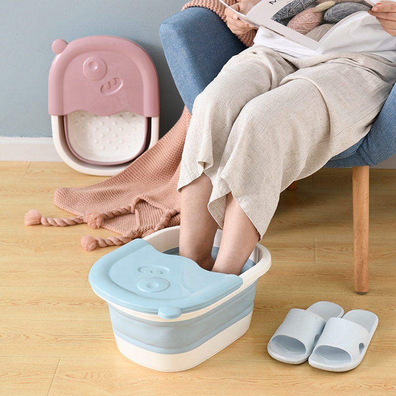 Bak Air Tempat Air Refleksi Kaki Alat Refleksi Kaki Massage Ember Pijat Sauna Kaki Spa Lipat Foot Foldable Bathtub Bath Refleksi