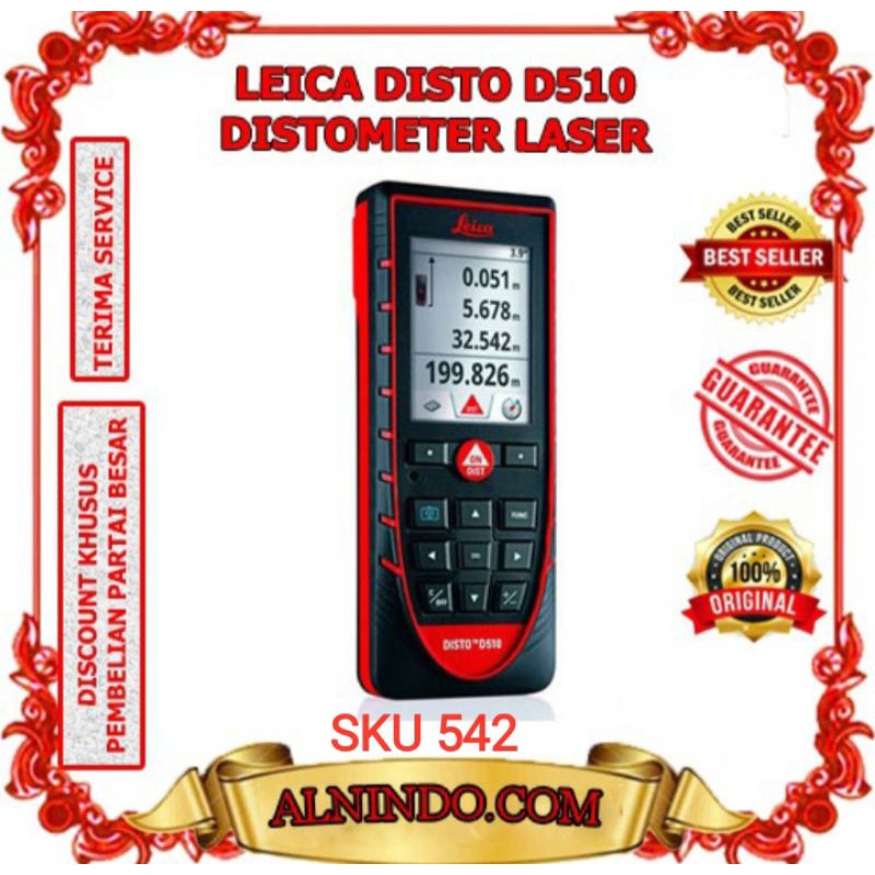 LEICA DISTO D510 DISTOMETER LASER  MURAH ORIGINAL GARANSI