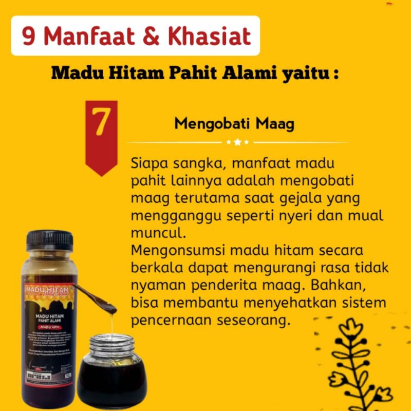 

madu hitam pahit