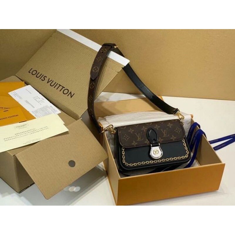 tas wanita LV louis vuitton original leather