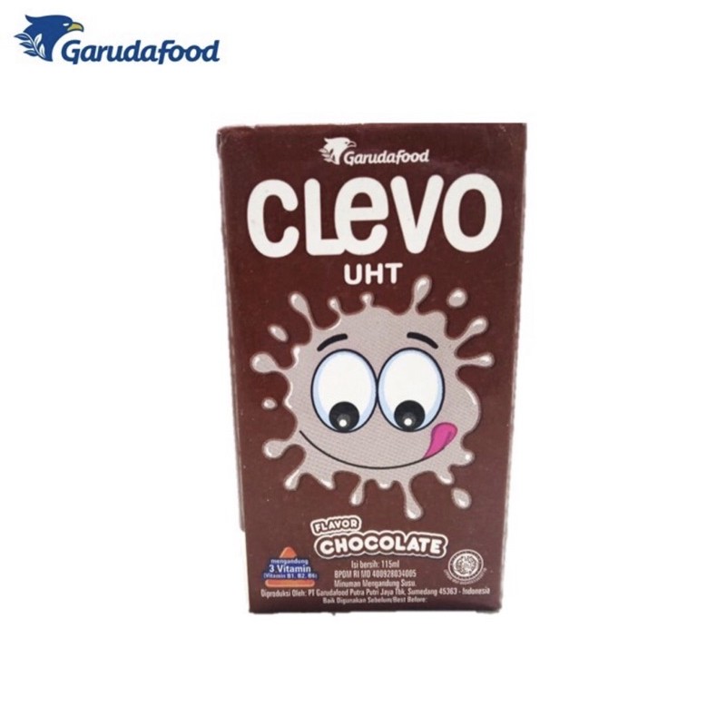 

Clevo Susu UHT Rasa Coklat 115 ml