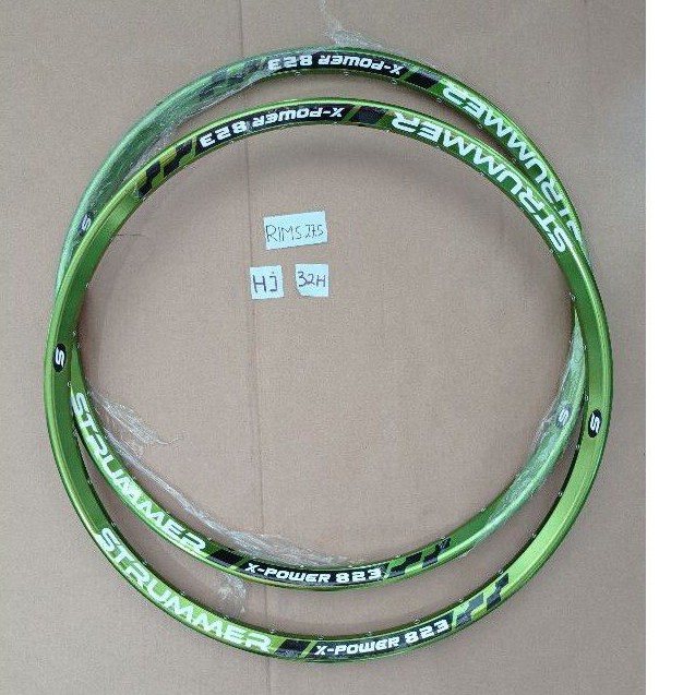 Rims Velg Rim 27.5 Strummer X-Power 823 32H Anodized