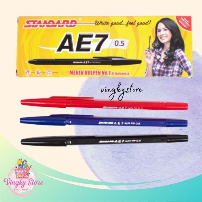 

Promo Pulpen / Pen Standart Ae7 (1Pak) Terlaris