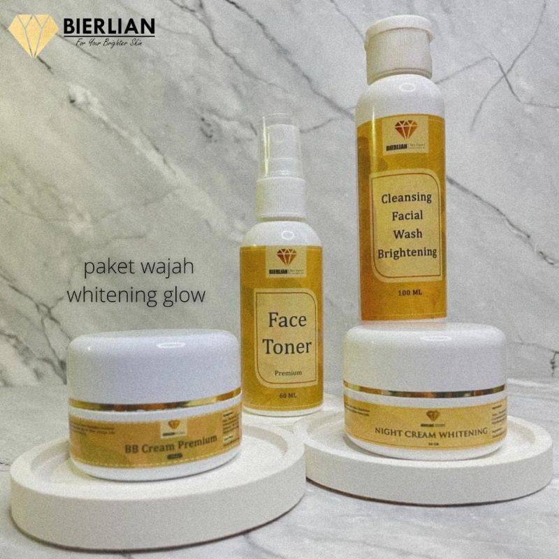 (BPOM) PAKET SUPER WHITENING BIERLIAN SKINCARE