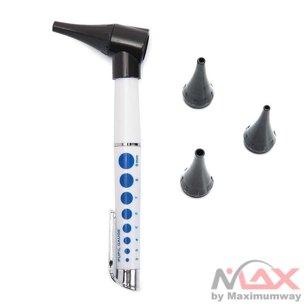 Otoskop Otoscope Alat Pemeriksa lubang Telinga Profesional THT Periksa asal gatal telinga Pemeriksaan pada bagian mata, telinga, rongga mulut dan tenggorokan peralatan wajib bagi dokter perawat bidan puskesmas rumah sakit balai kesehatan