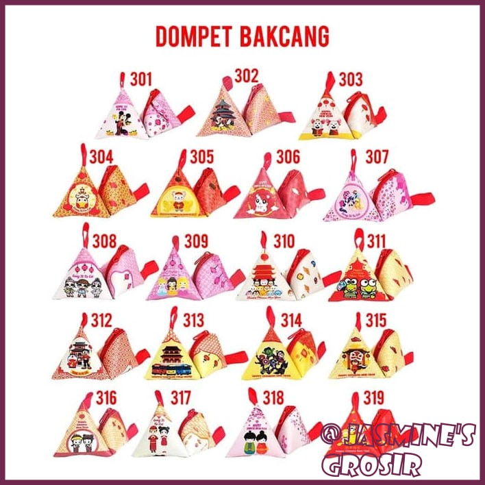

Dompet Bakcang Angpao Imlek (Amplop Chinese New Year) Dompet Ketupat