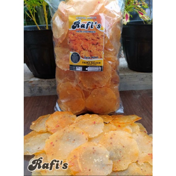 

Kerupuk Samiler / Miler, Camilan Pedas Khas Indonesia, 1kg