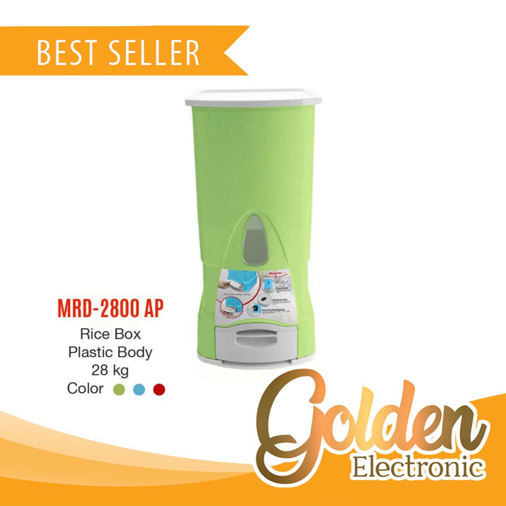 Maspion MRD 2800 AP Rice Box Tempat Beras Maspion Murah Surabaya