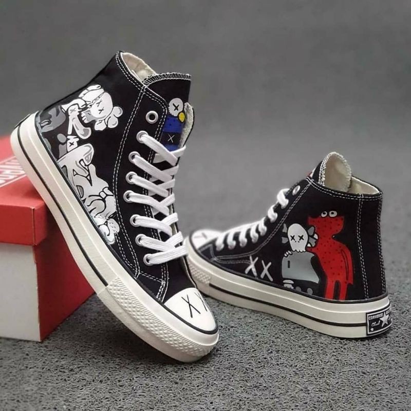 kaws converse
