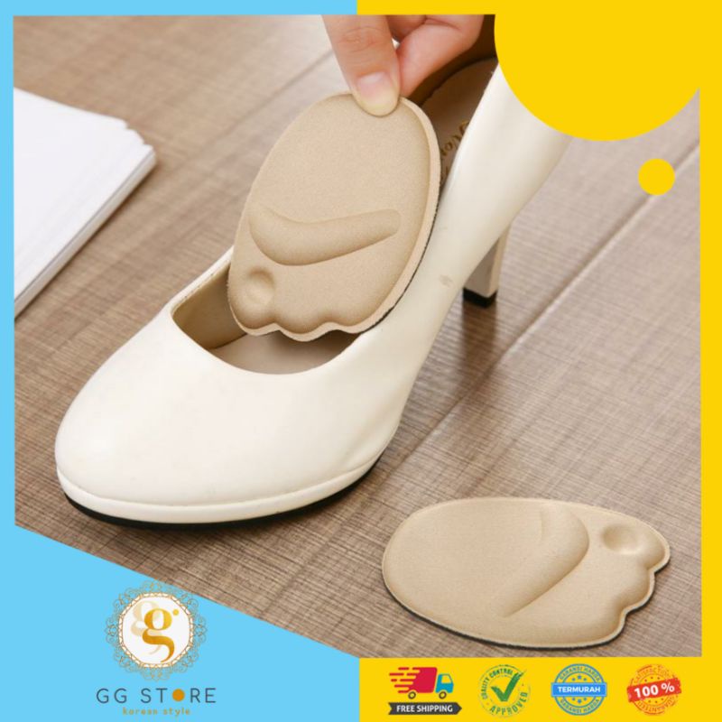 D185 BANTALAN SEPATU PELINDUNG KAKI DEPAN PAIN RELIEF FOOT PAD HIGH HILLS SANDAL