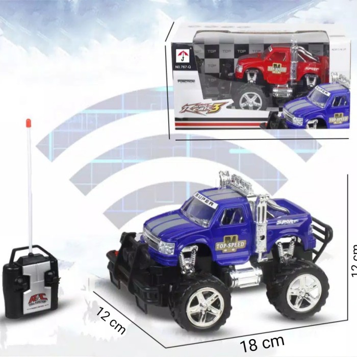 Mainan Anak Mobil Remote Control Jeep Offroad Rdr1054