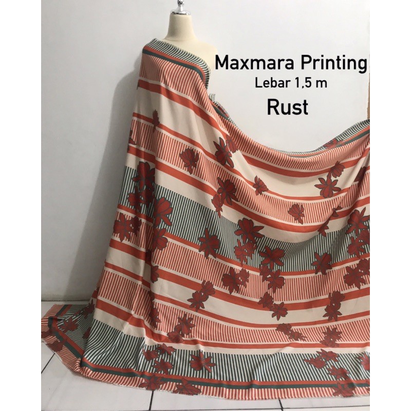 KAIN MAXMARA PRINTING PER 0,5 METER