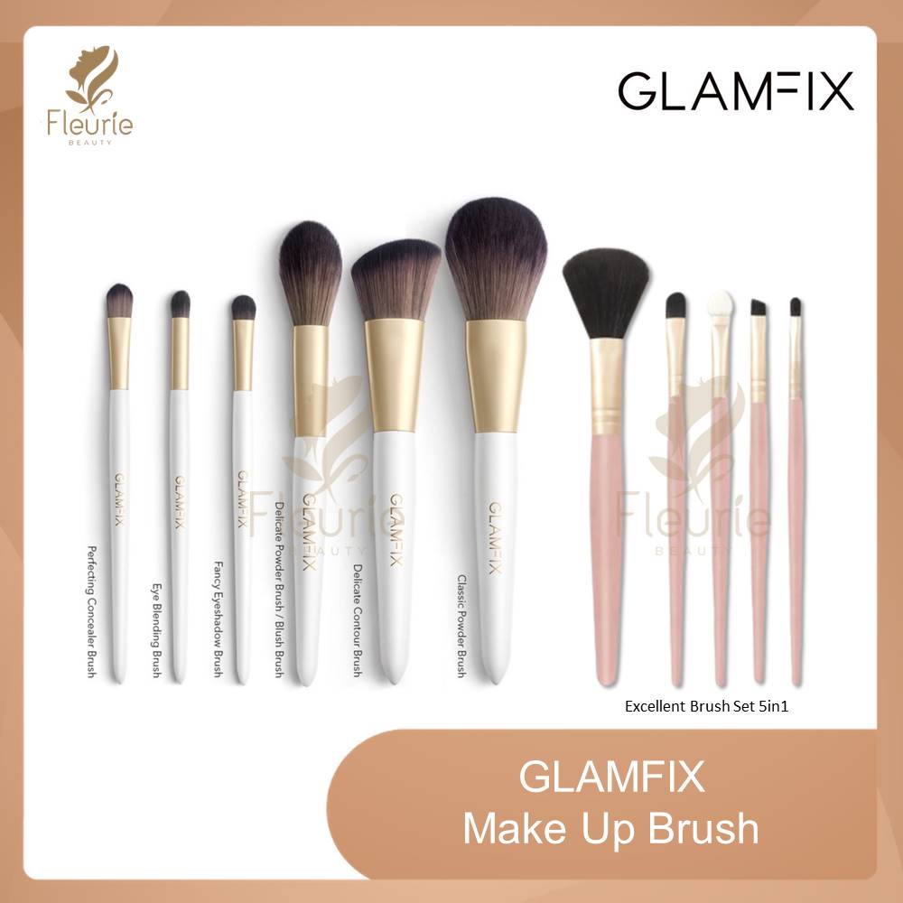 Glam Fix Make Up Brush - Kuas Make Up Premium by Y.O.U Makeups