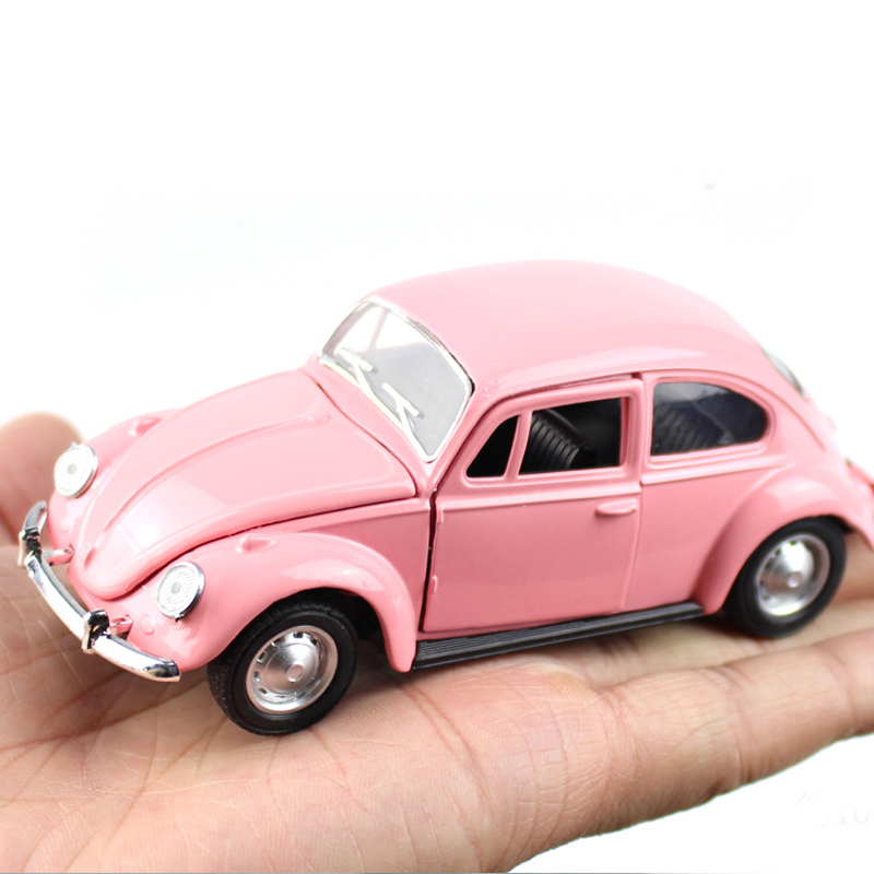 Mainan Mobil Diecast Beetle Vintage Model Pull Back Untuk Dekorasi / Hadiah Anak