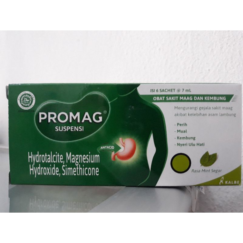 Jual PROMAG SUSPENSI VARIANT SACHET @7ml & Botol 60ML - OBAT SAKIT MAAG ...