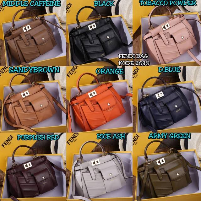 FENDI ROMA BAG 2630 SET BOX*bj