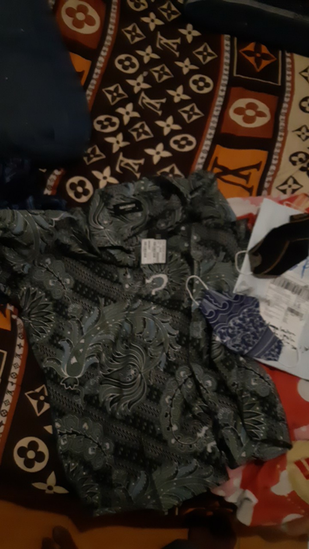 Maginot Kemeja Batik Pria Rama-ss Lengan Pendek