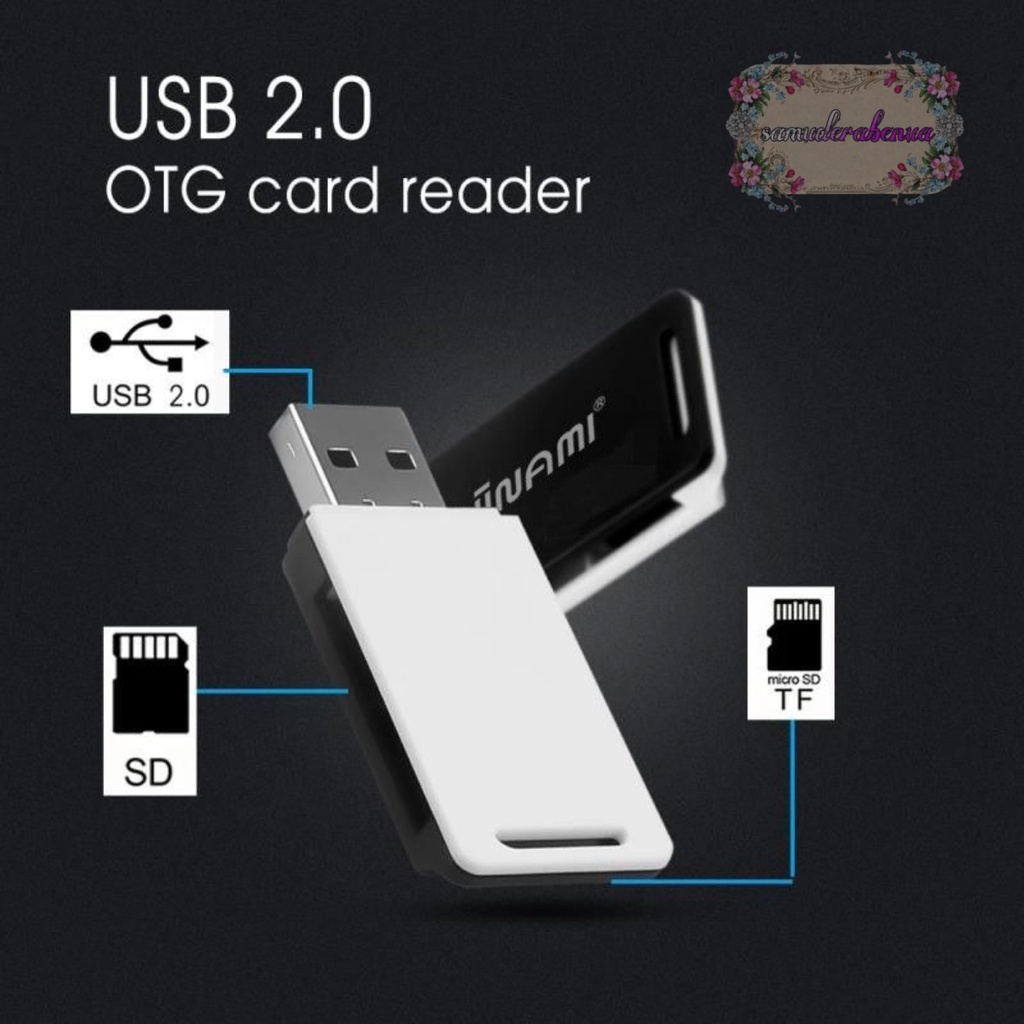 Card reader DIINAMI sd card &amp; Micro sd card high speed fast translit data usb 2.0 all in one for smartphone &amp; tablets SB3157