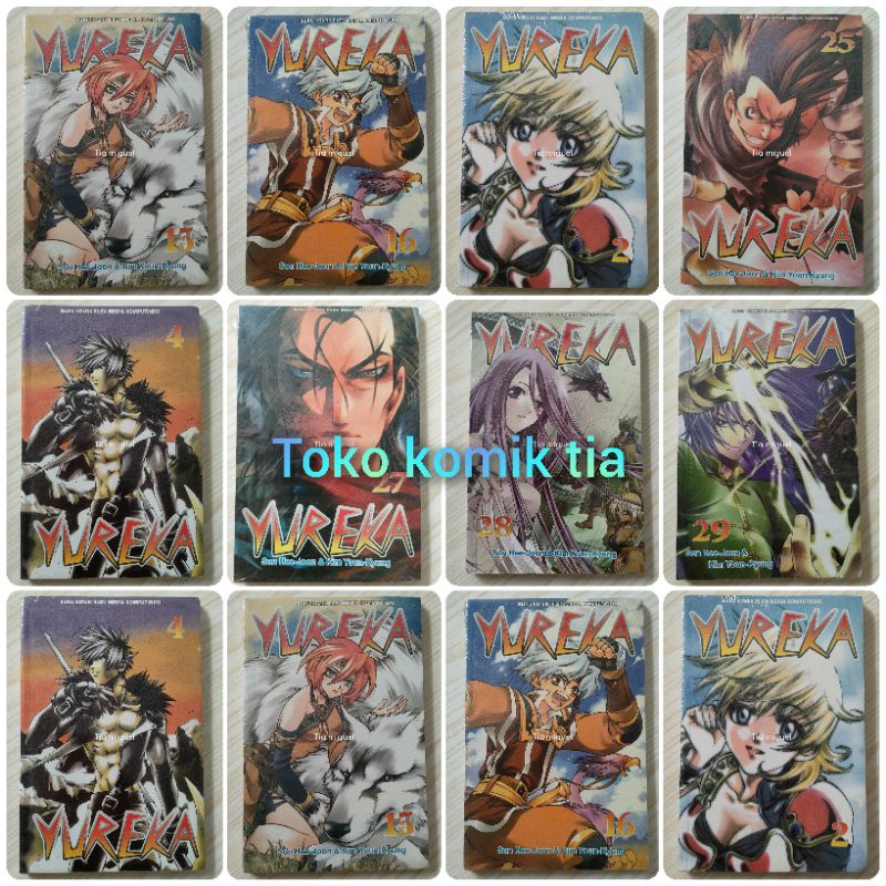 komik Yureka baru &amp; ori vol 1,2,3,4,7,8,9,12,13,15, 16,31,25,27,28,29,32,34,35