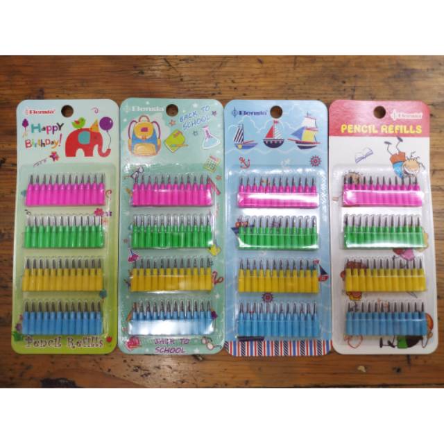 Refill Pensil Bensia / Refill Pensil Sambung Tusuk / Isi Ulang Pensil Bensia