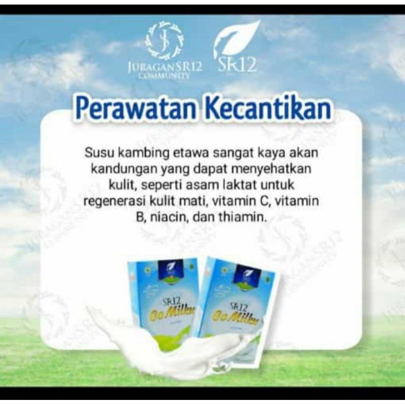 

susu kambing etawa sr12/kesehatan tulang/mempercepat penyembuhan