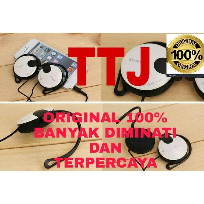 Hot Promo Original sony smart BASS headphone earphone earhook headset