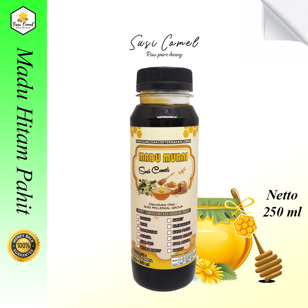 

Madu Hitam Pahit LIAR DORSATA | 250 ml Premiun Original