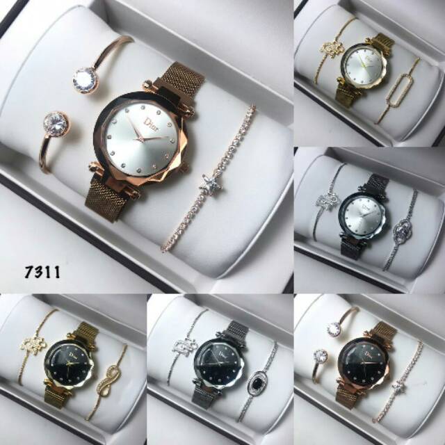 DIOR Magnetic Strap Bracelet Set 7311#  (17)*