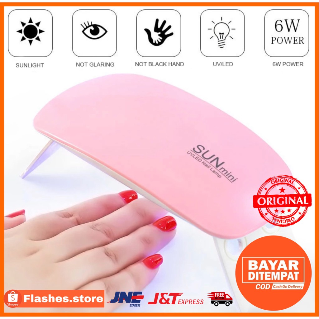 SUN UV LED MINI NAIL DRYER/ Pengering Kutek Gel