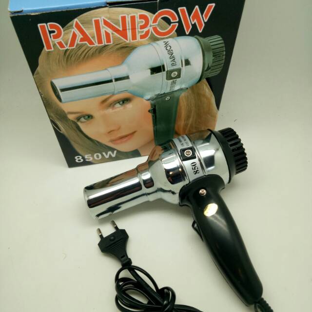 Hair Dryer Rainbow / Pengering Rambut Murah