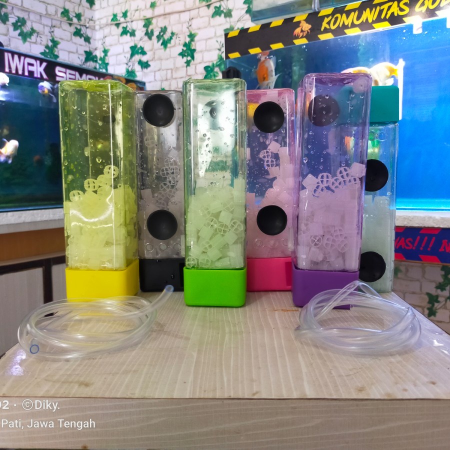 Botol Kaldness K1 1/4 liter Media Filter Aquarium Moving Bed Filter