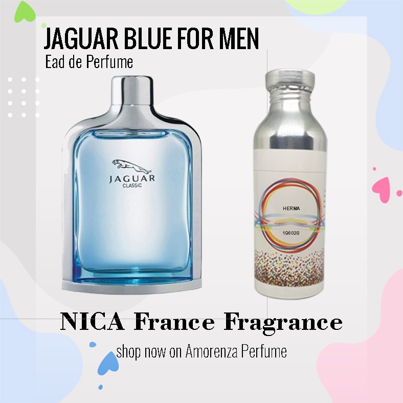 BIBIT PARFUM MURNI JAGUAR BLUE - CYBER NICA FRAGRANCE SEGEL PABRIK