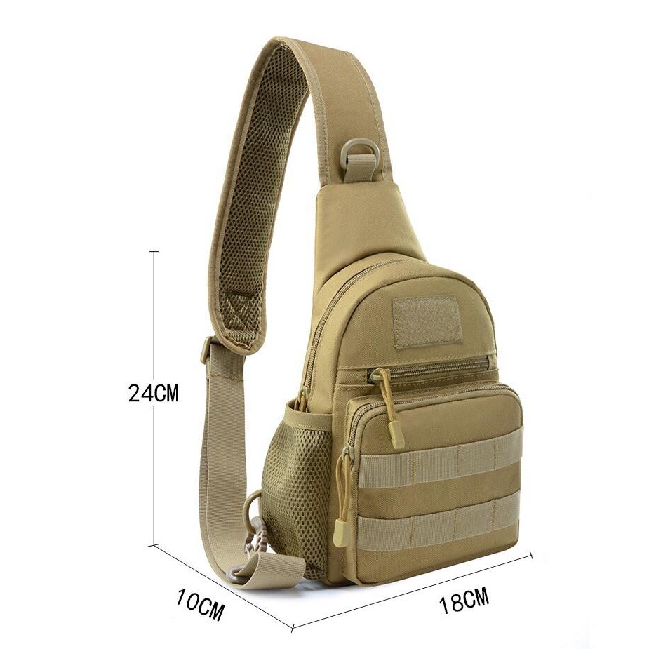 Tas Selempang Tactical Dengan Tempat Botol Slempang Army