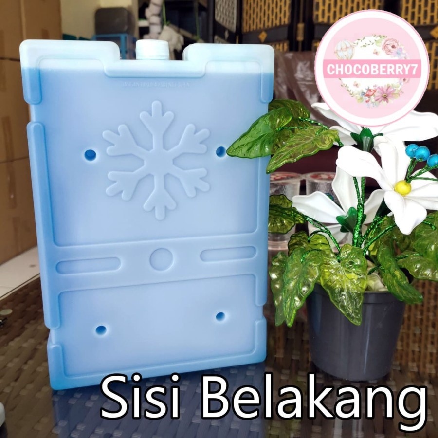 Ice Pack Sedang Blue Ice Pack Medium Reusable Pengganti Dry Ice