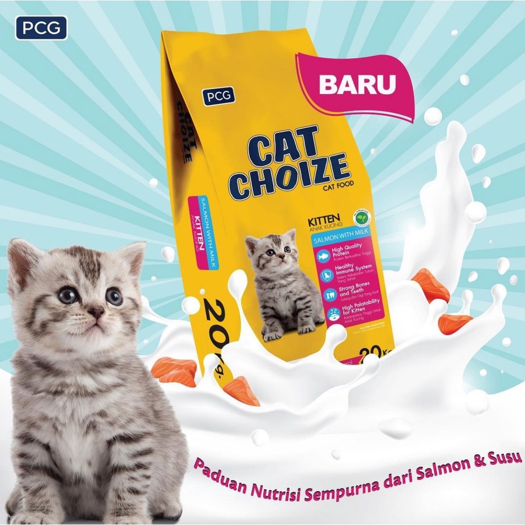 Cat Choize Kitten 20kg Makanan Anak Kucing Cat Food Dry